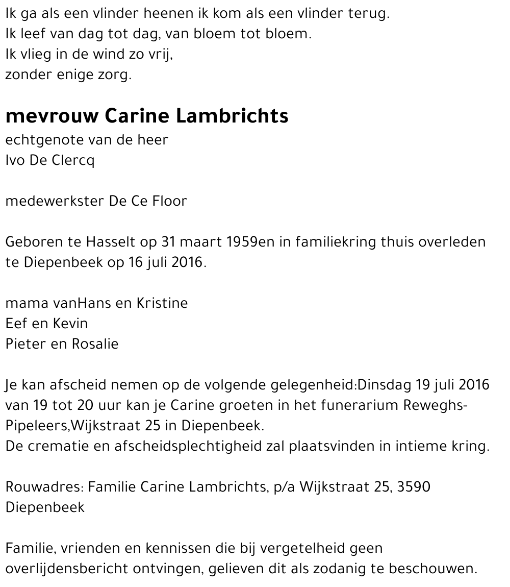 Carine Lambrichts