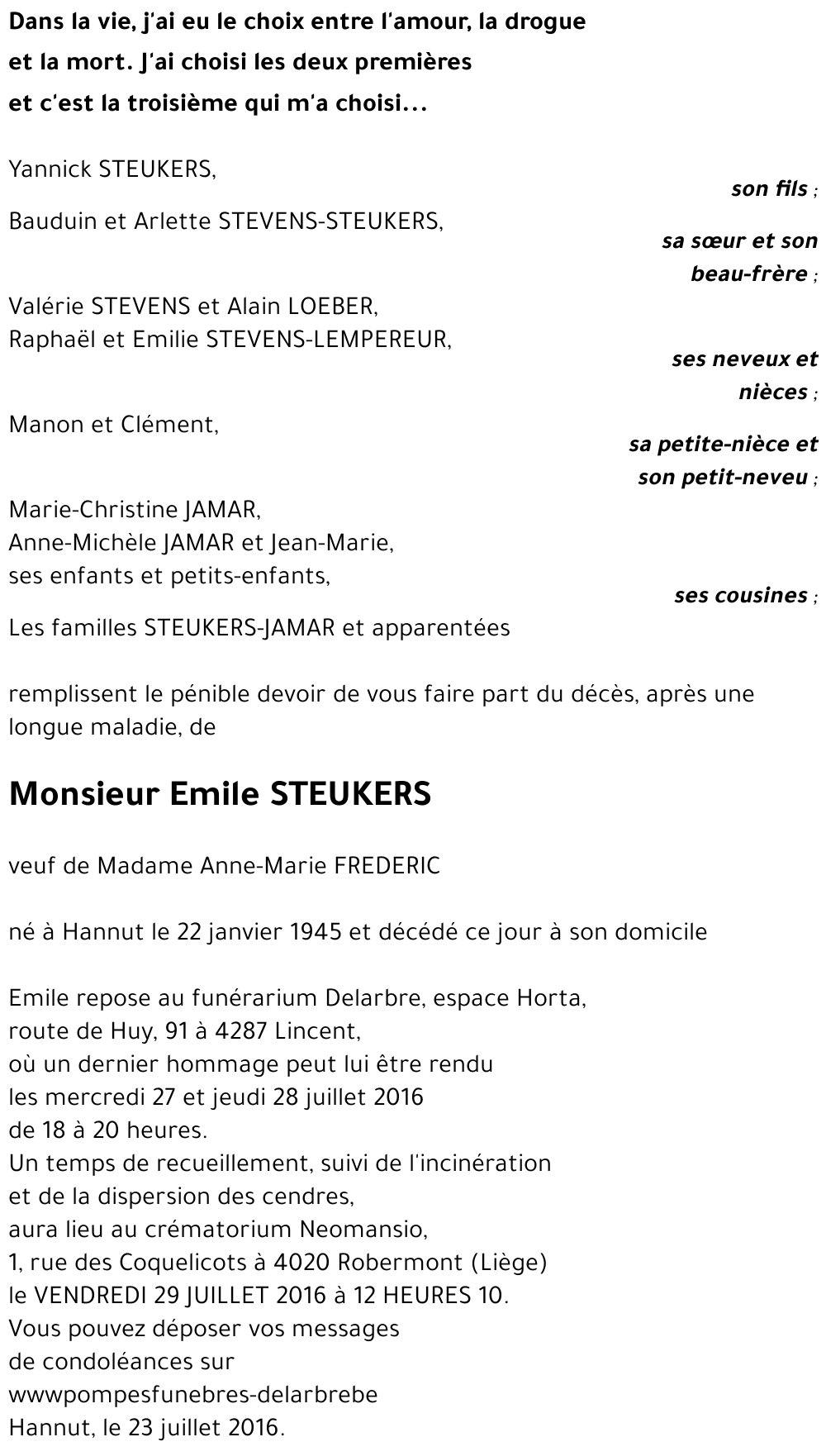 Emile STEUKERS