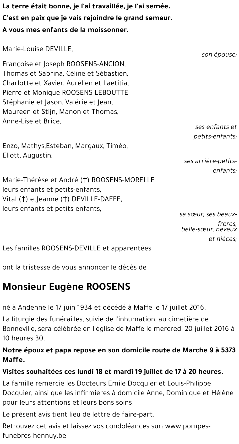 Eugène ROOSENS