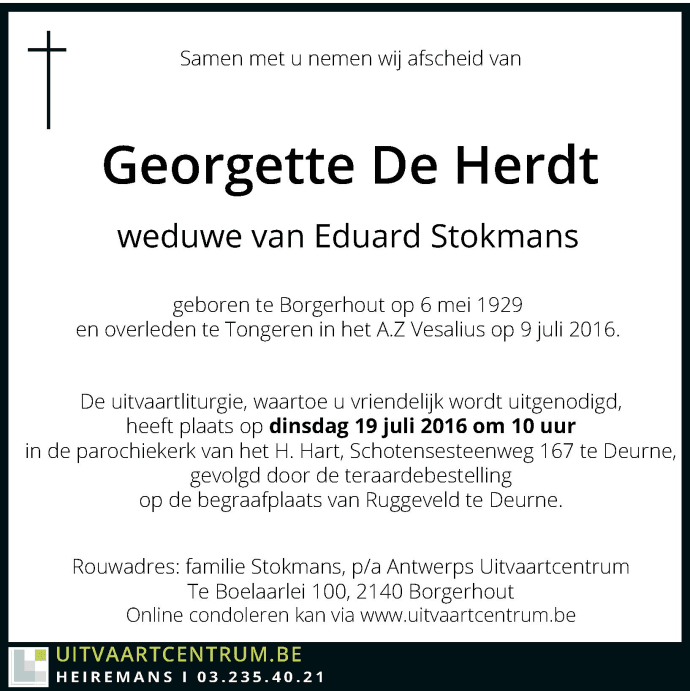 Georgette De Herdt