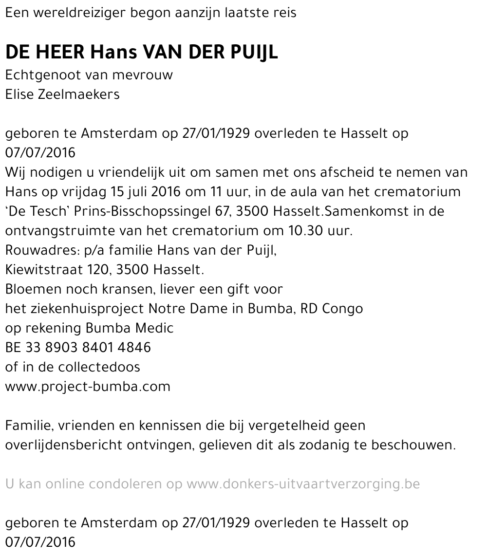 Hans van der Puijl