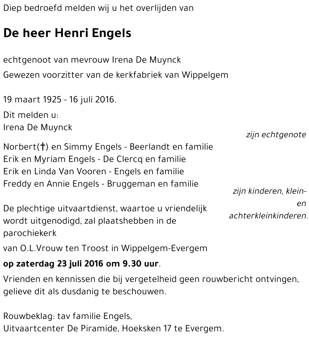 Henri Engels