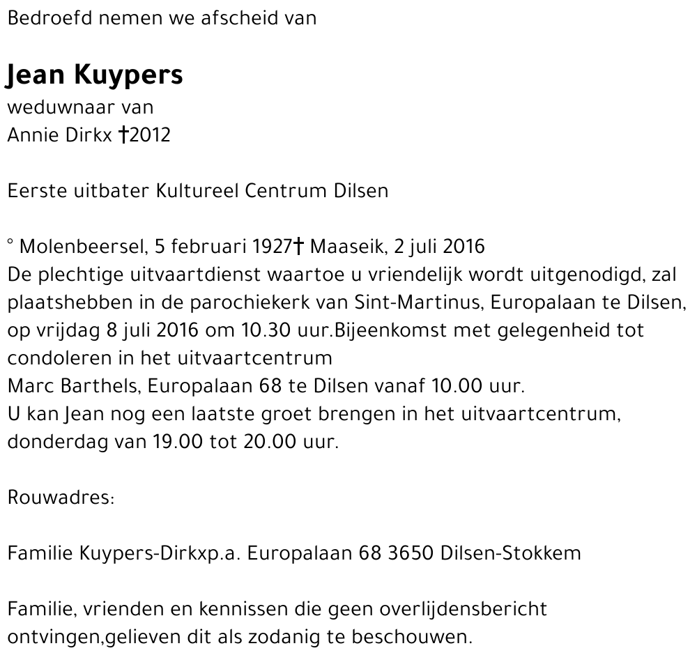 Jean Kuypers