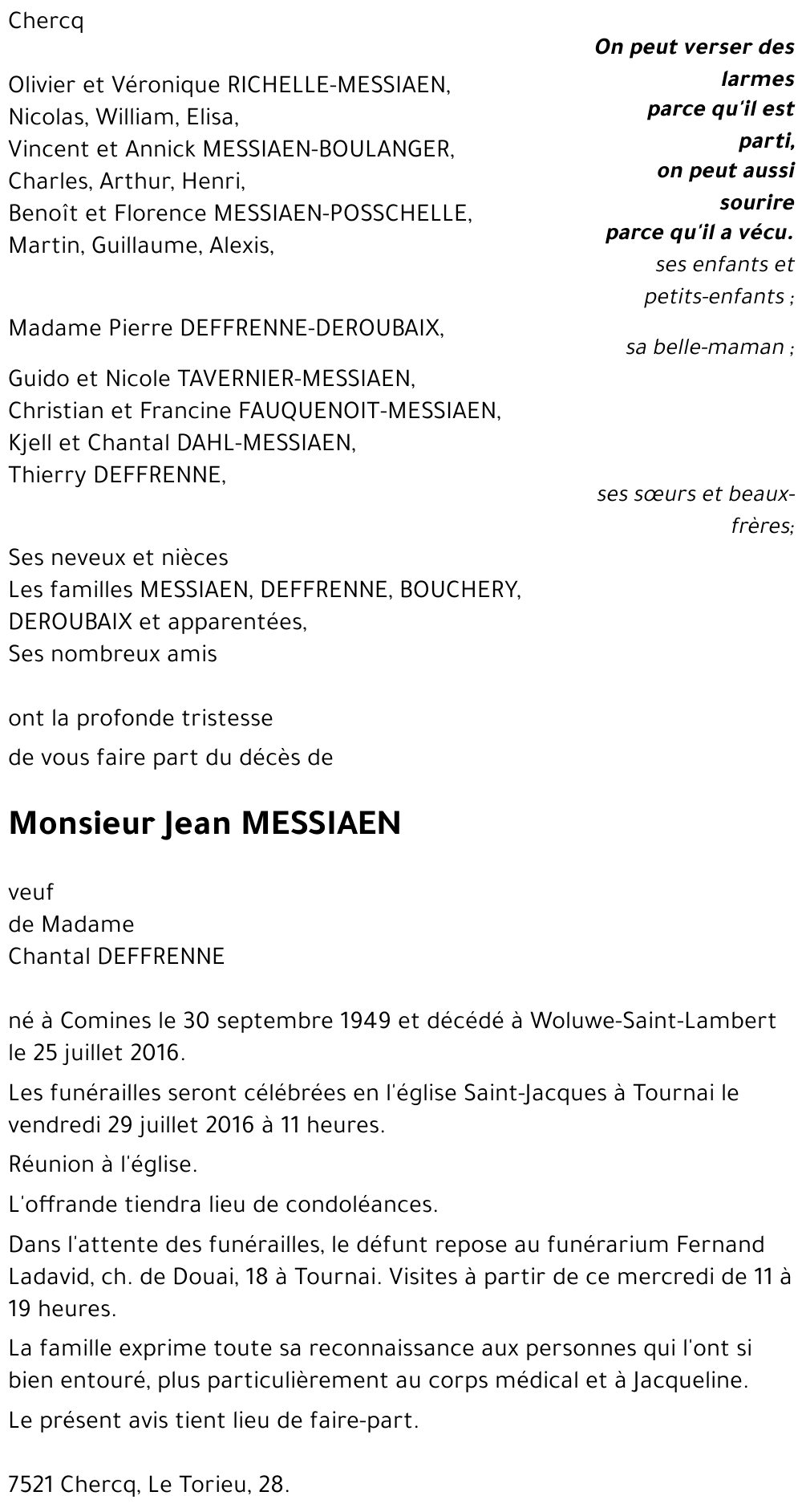 Jean MESSIAEN