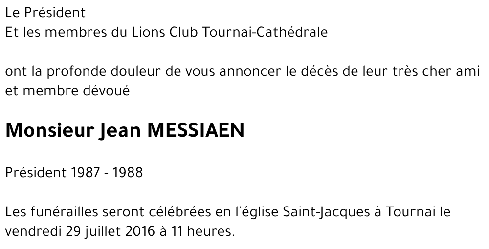 Jean MESSIAEN