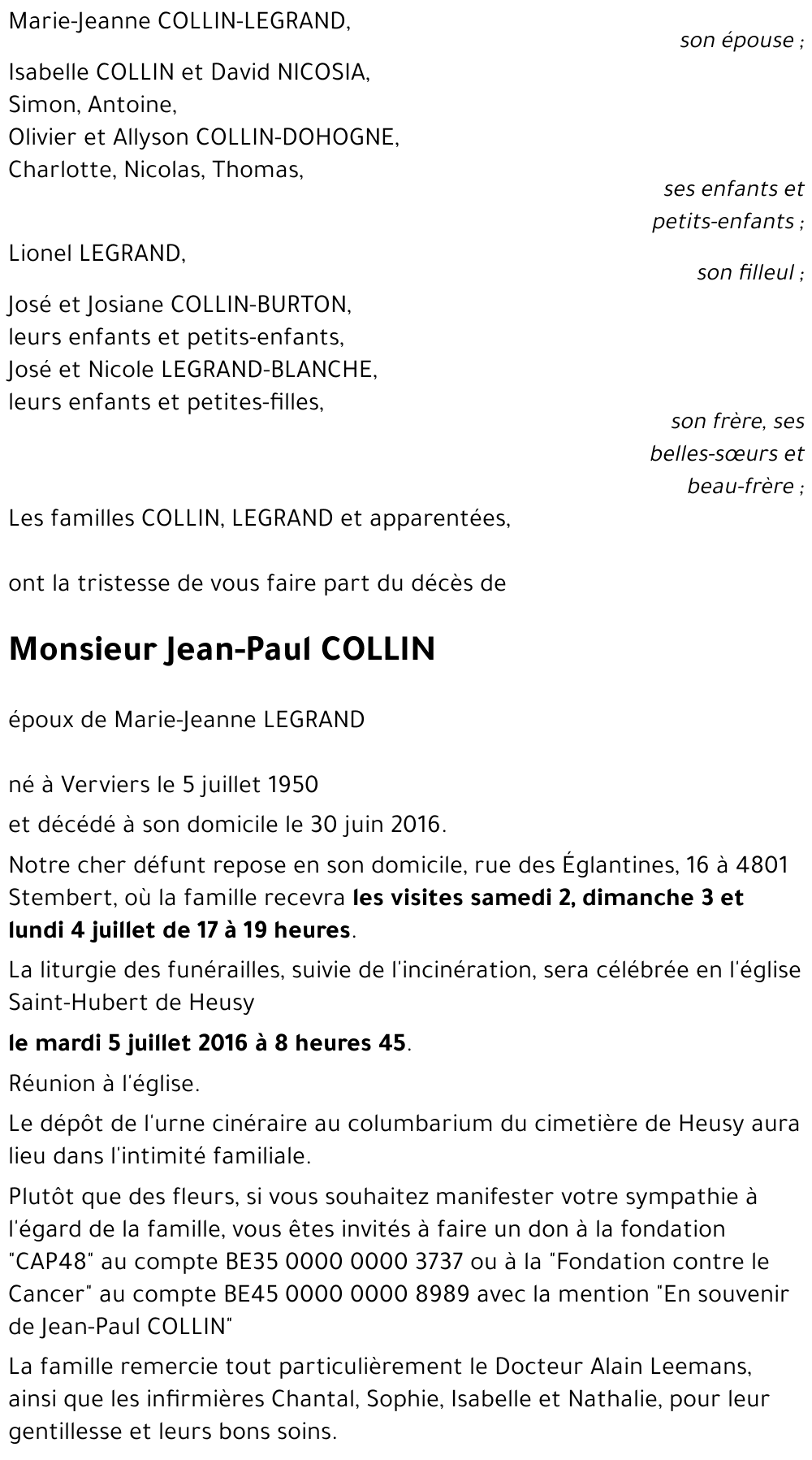 Jean-Paul COLLIN