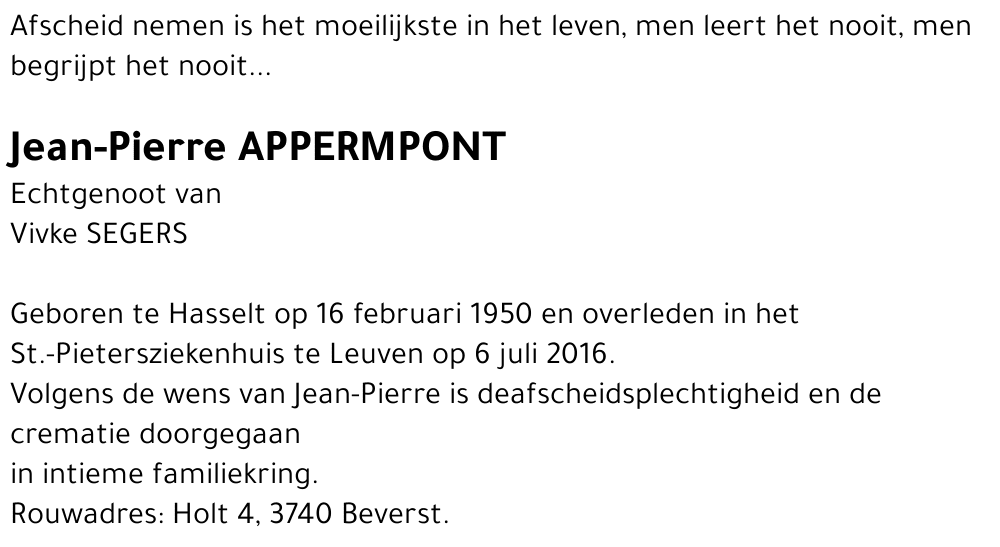 Jean-Pierre Appermpont