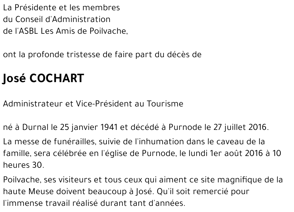 José COCHART