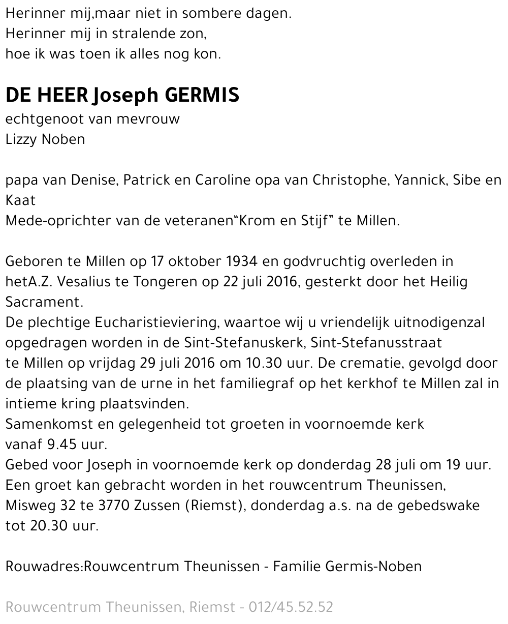joseph Germis