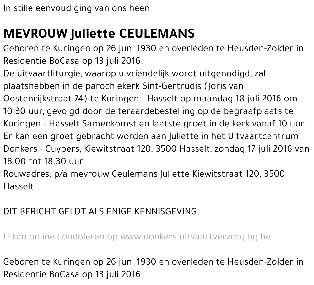 Juliette Ceulemans