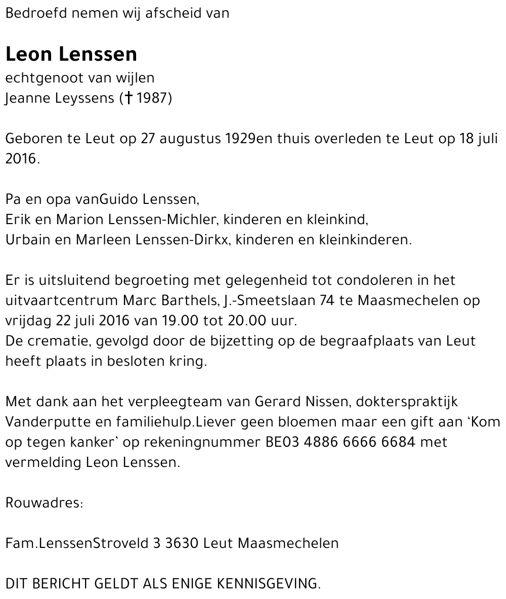 Leon Lenssen