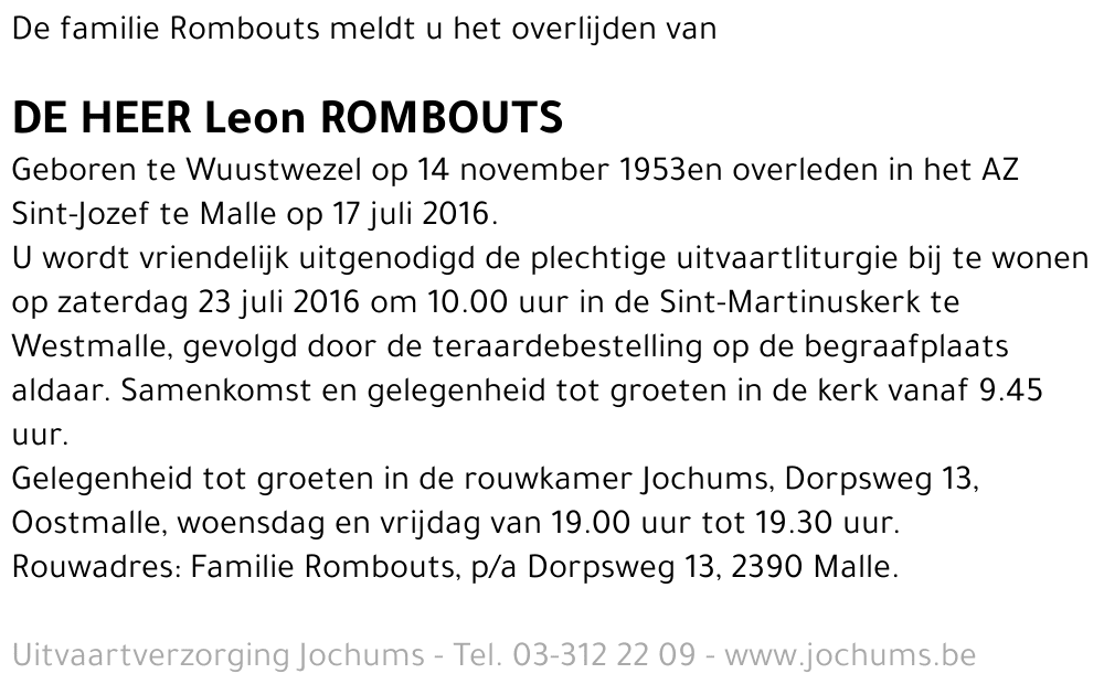 Leon Rombouts