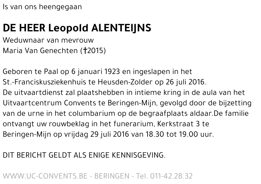 Leopold Alenteijns