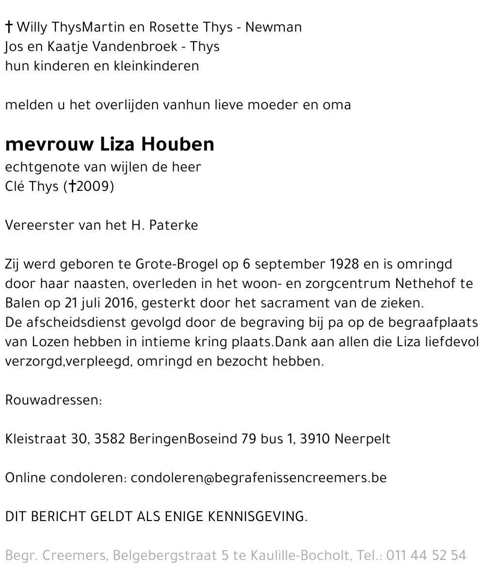 Liza Houben