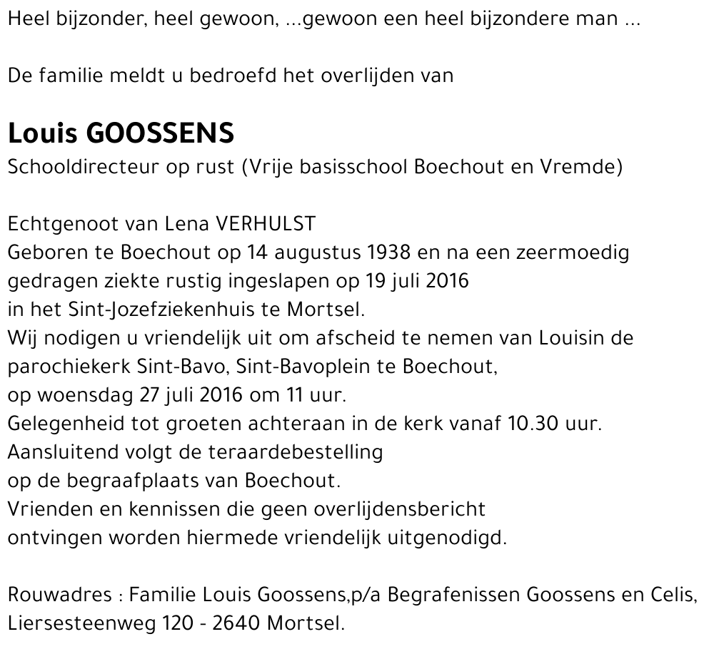 Louis Goossens
