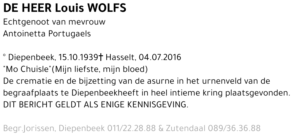 Louis WOLFS