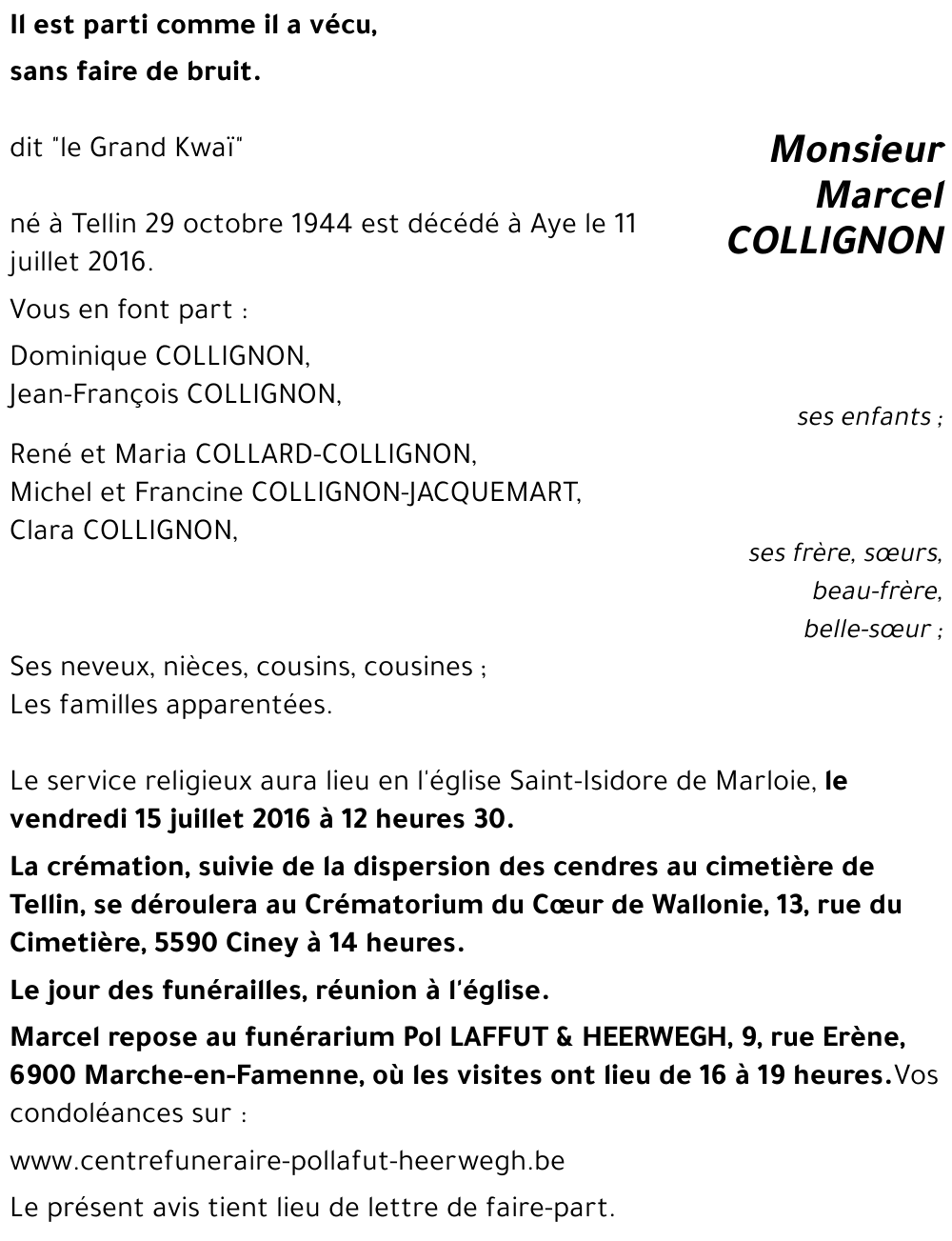 Marcel COLLIGNON