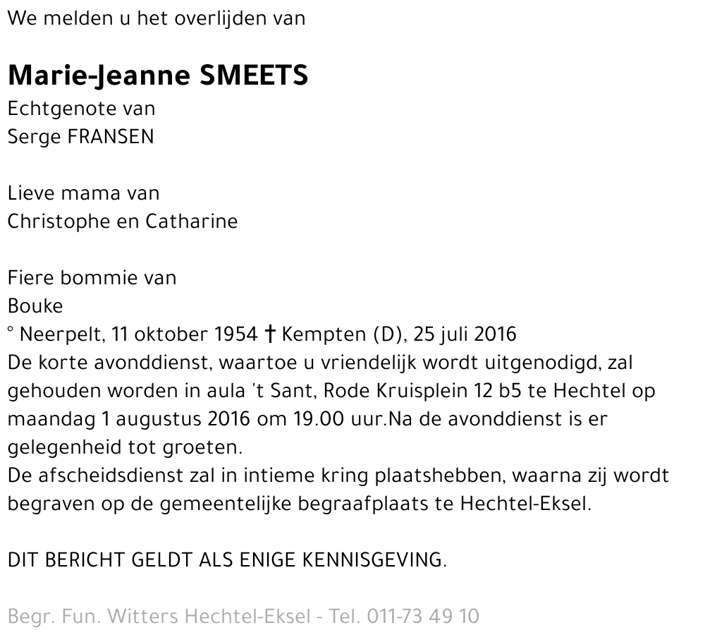 Marie-Jeanne Smeets
