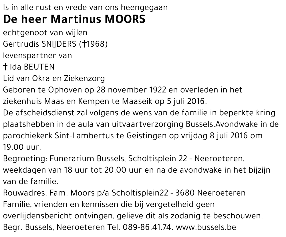 Martinus Moors