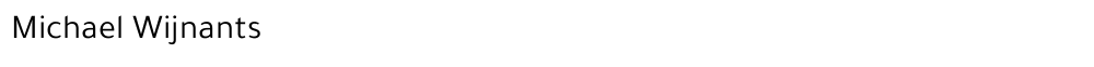 Michael Wijnants