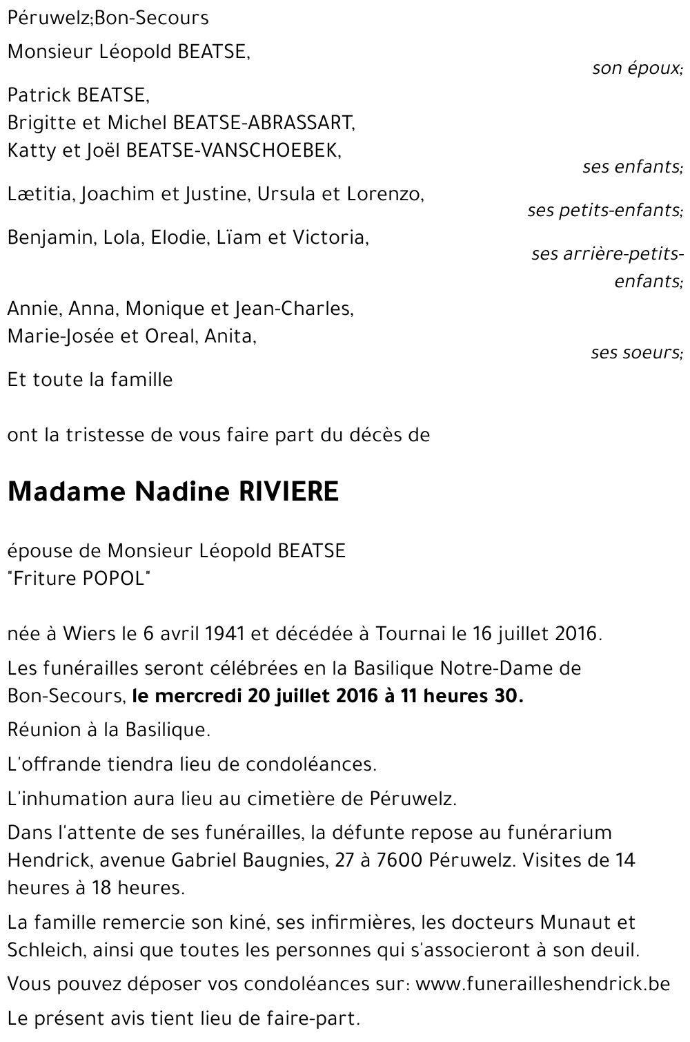 Nadine RIVIERE