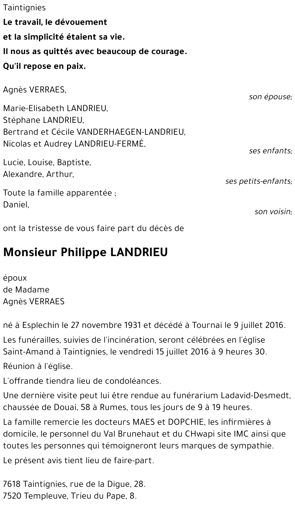 Philippe LANDRIEU