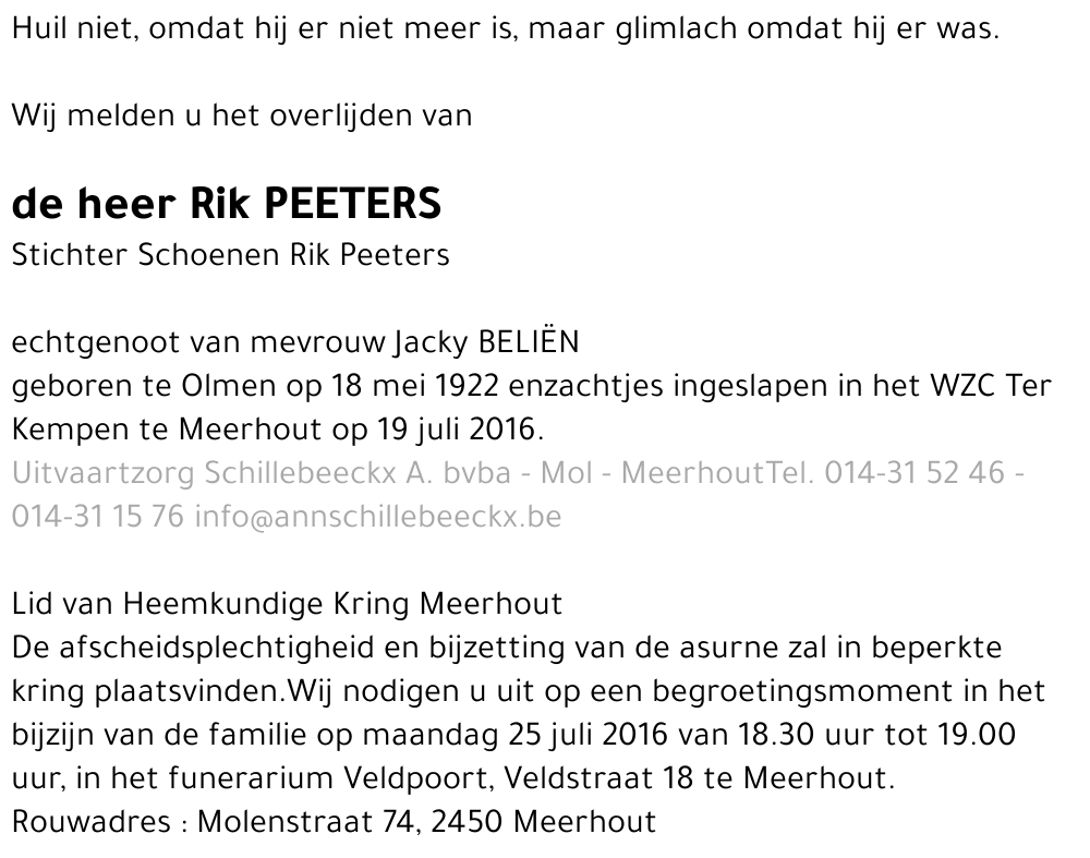 Rik Peeters