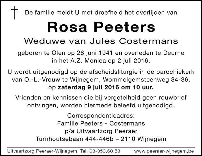 Rosa Peeters