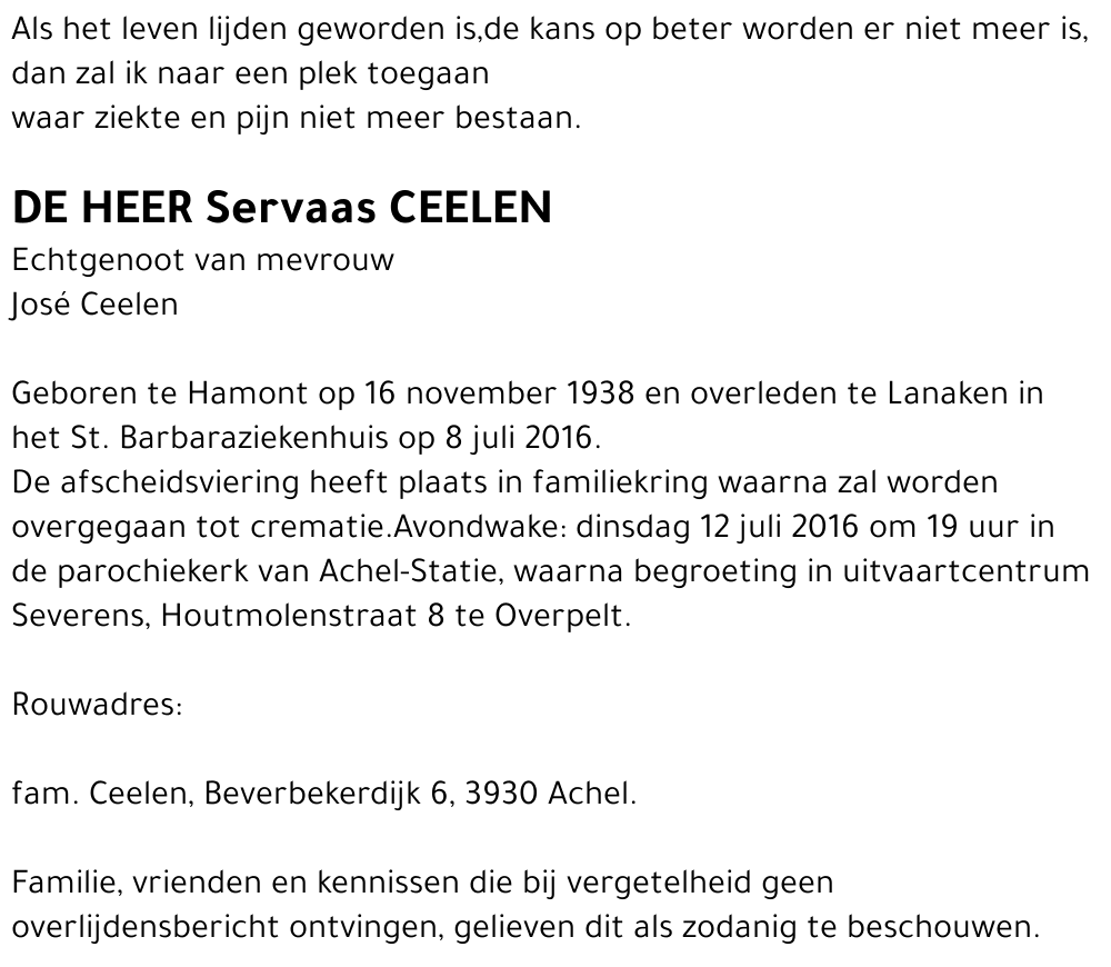 Servaas Ceelen