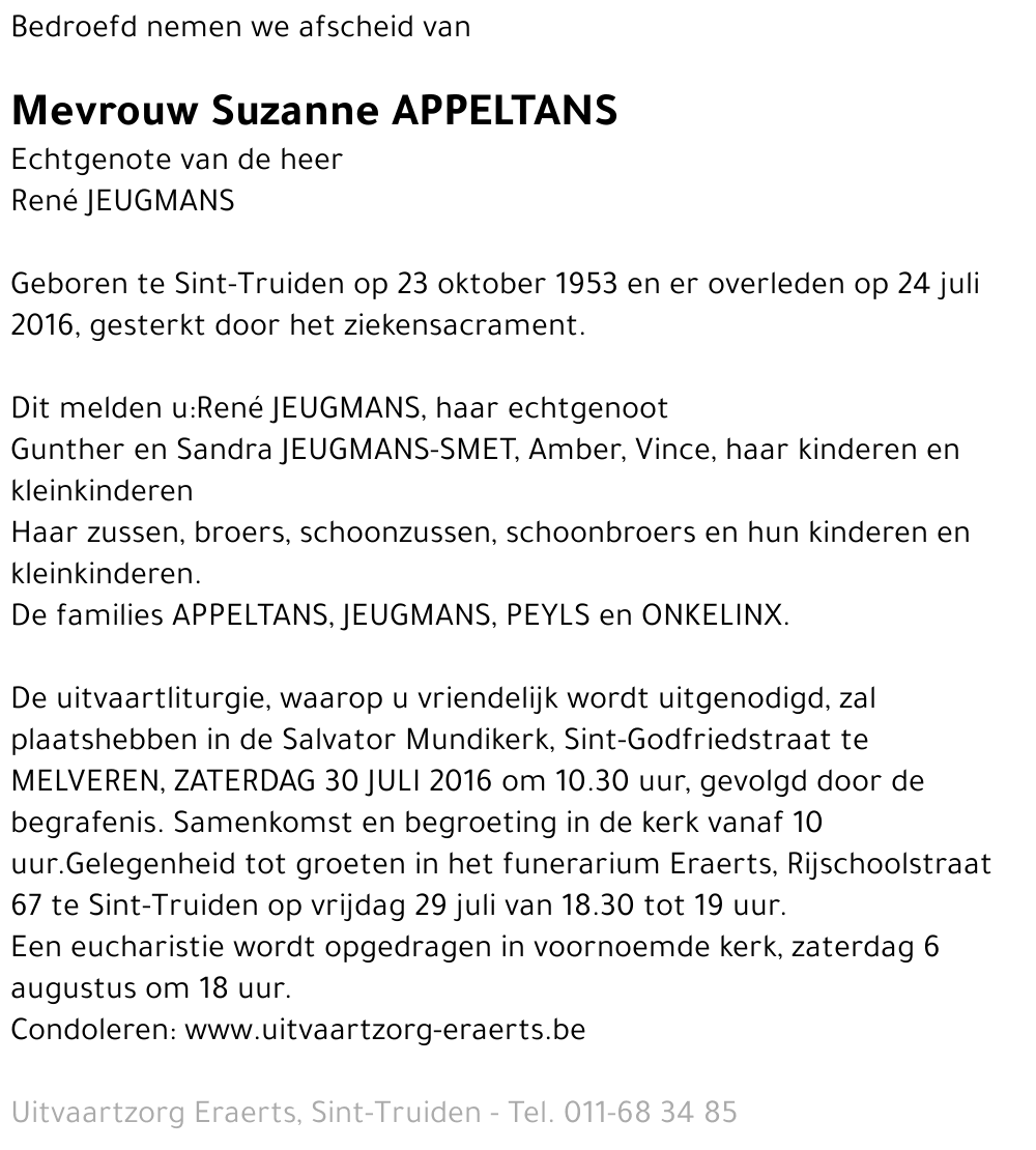 Suzanne Appeltans