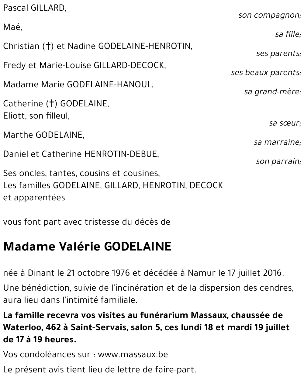 Valérie GODELAINE