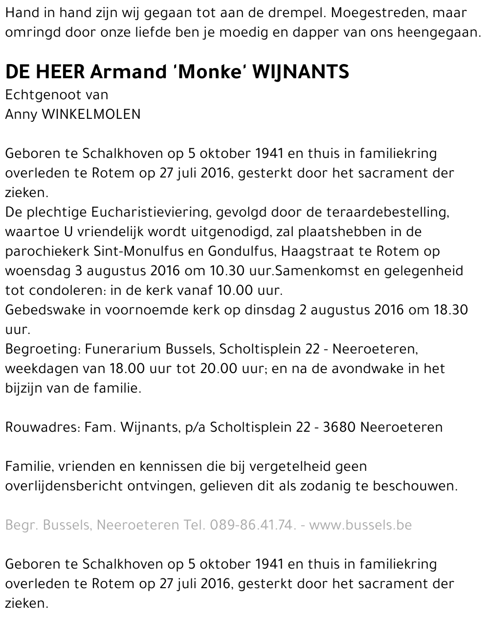 Armand Wijnants