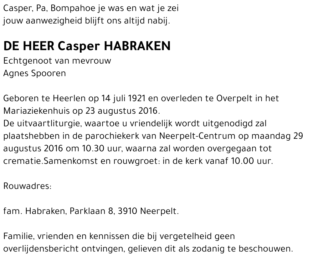 Casper Habraken