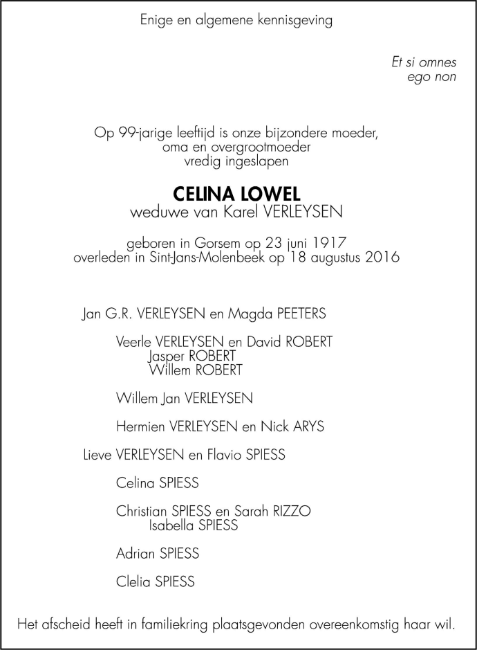 Celina Lowel