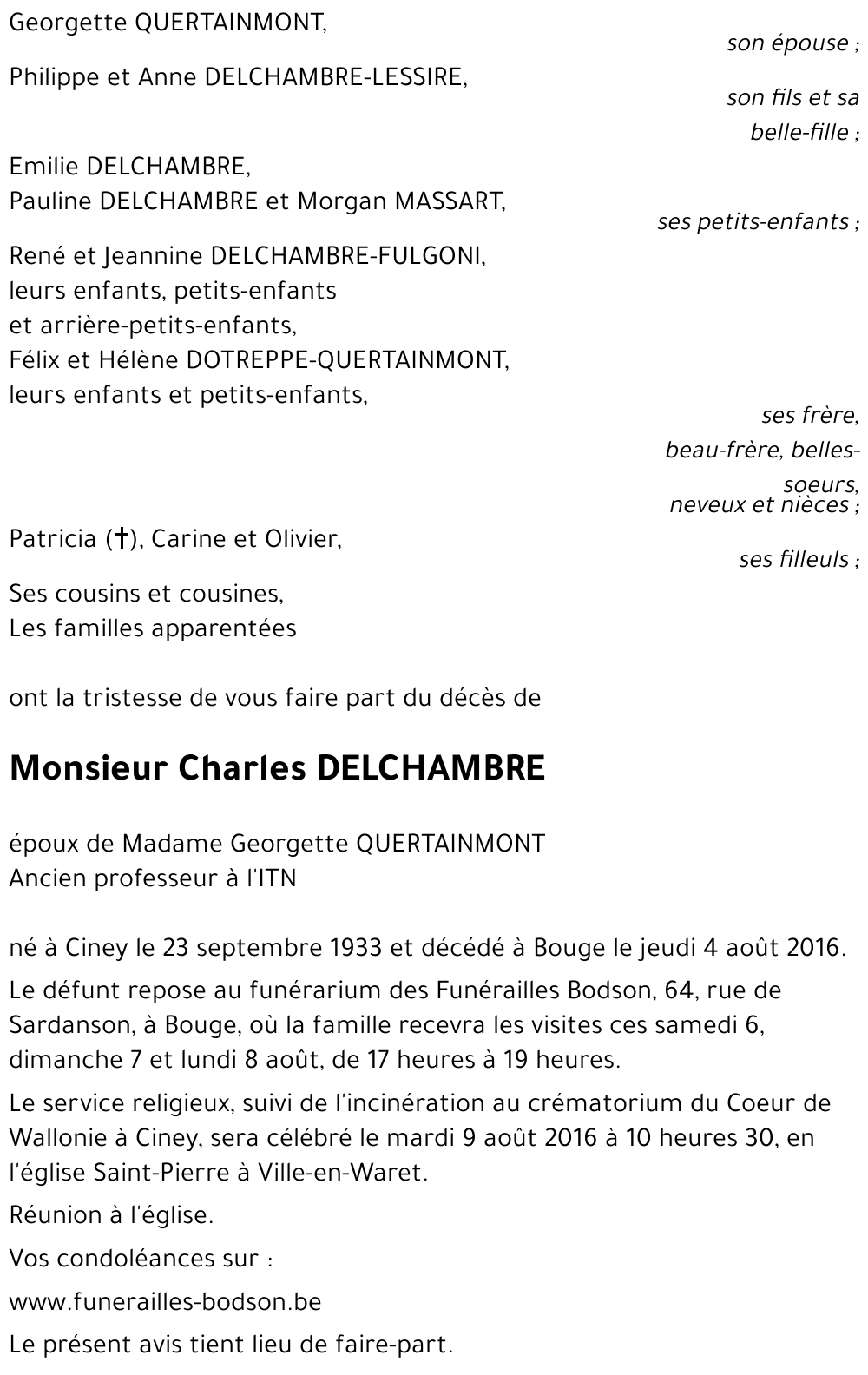 Charles DELCHAMBRE