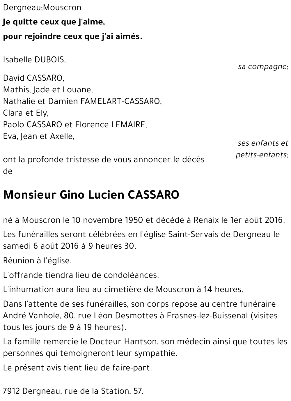Gino CASSARO