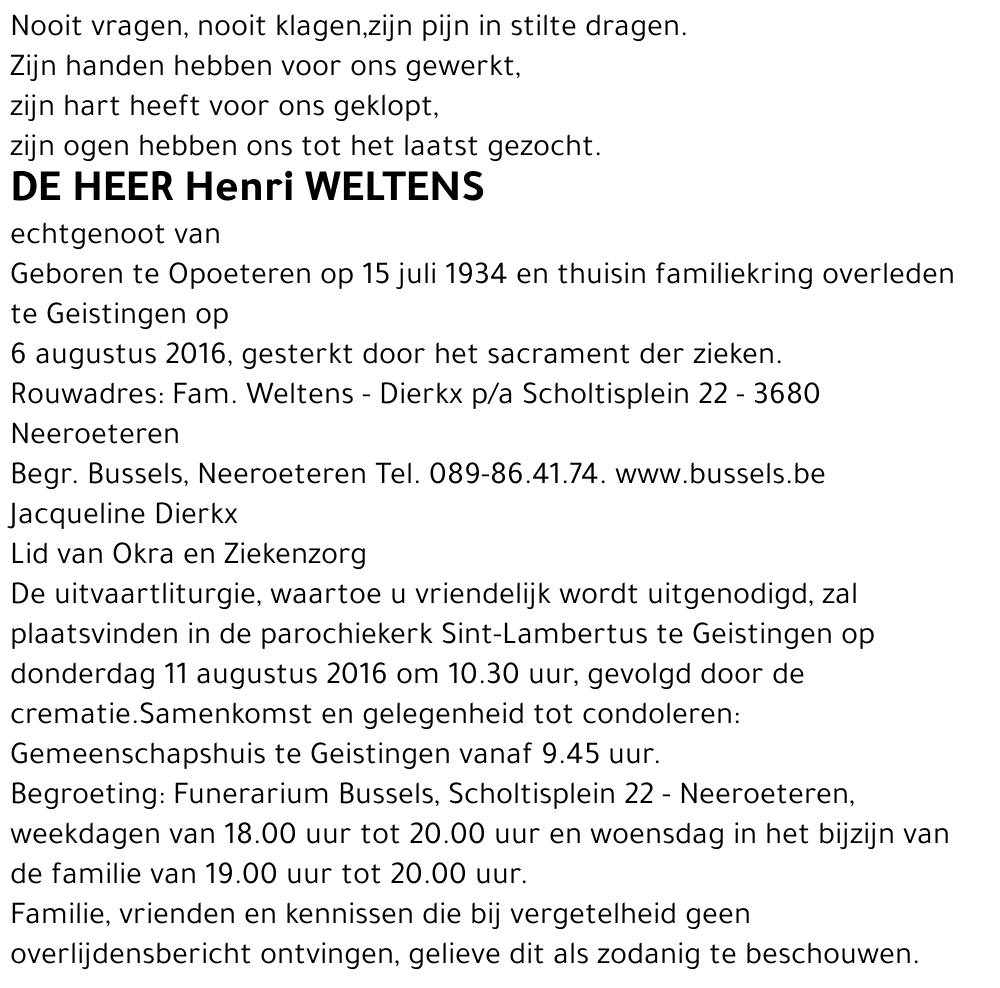 Henri Weltens