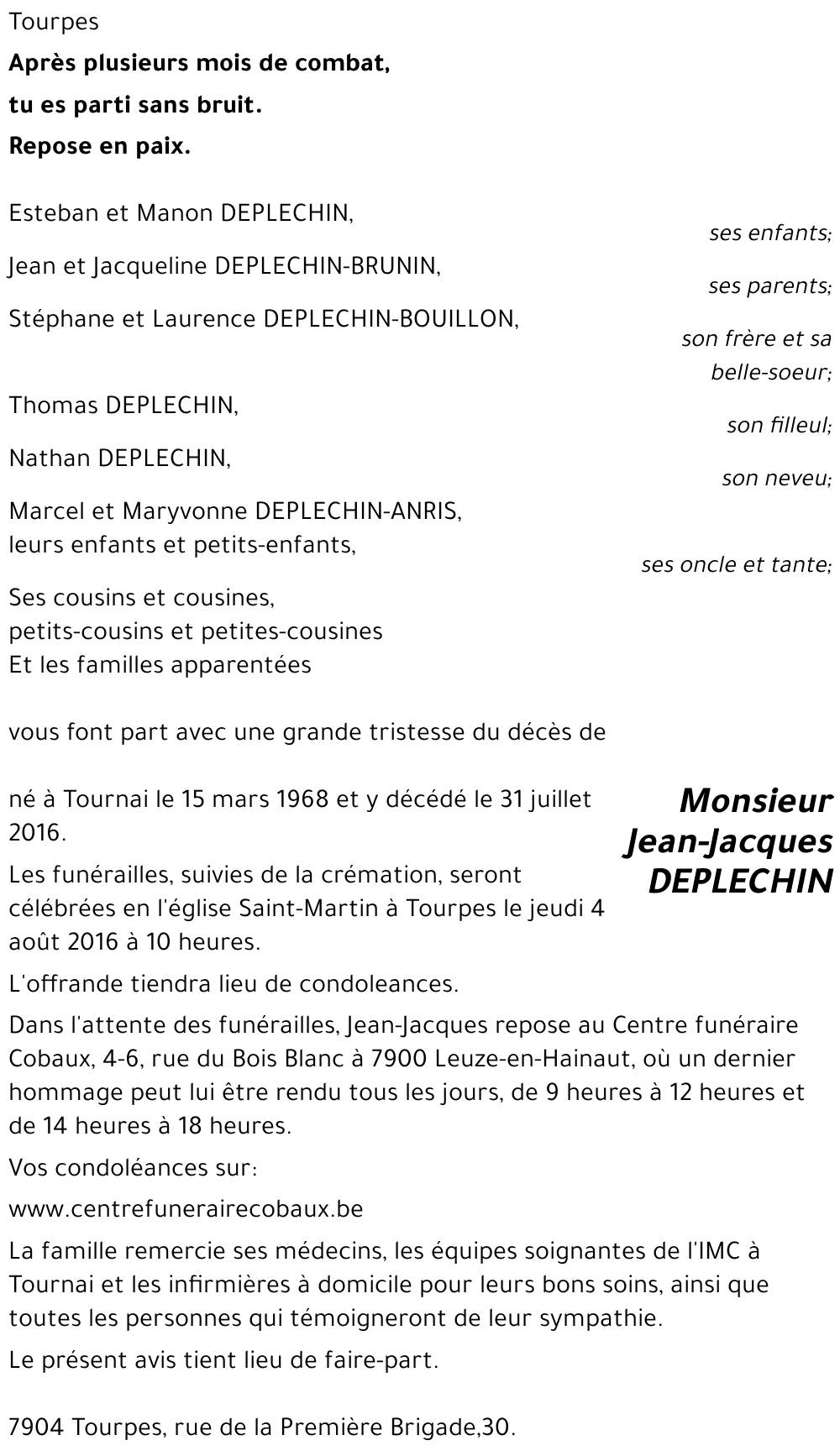 Jean-Jacques Deplechin