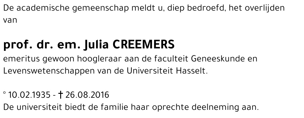 Julia Creemers
