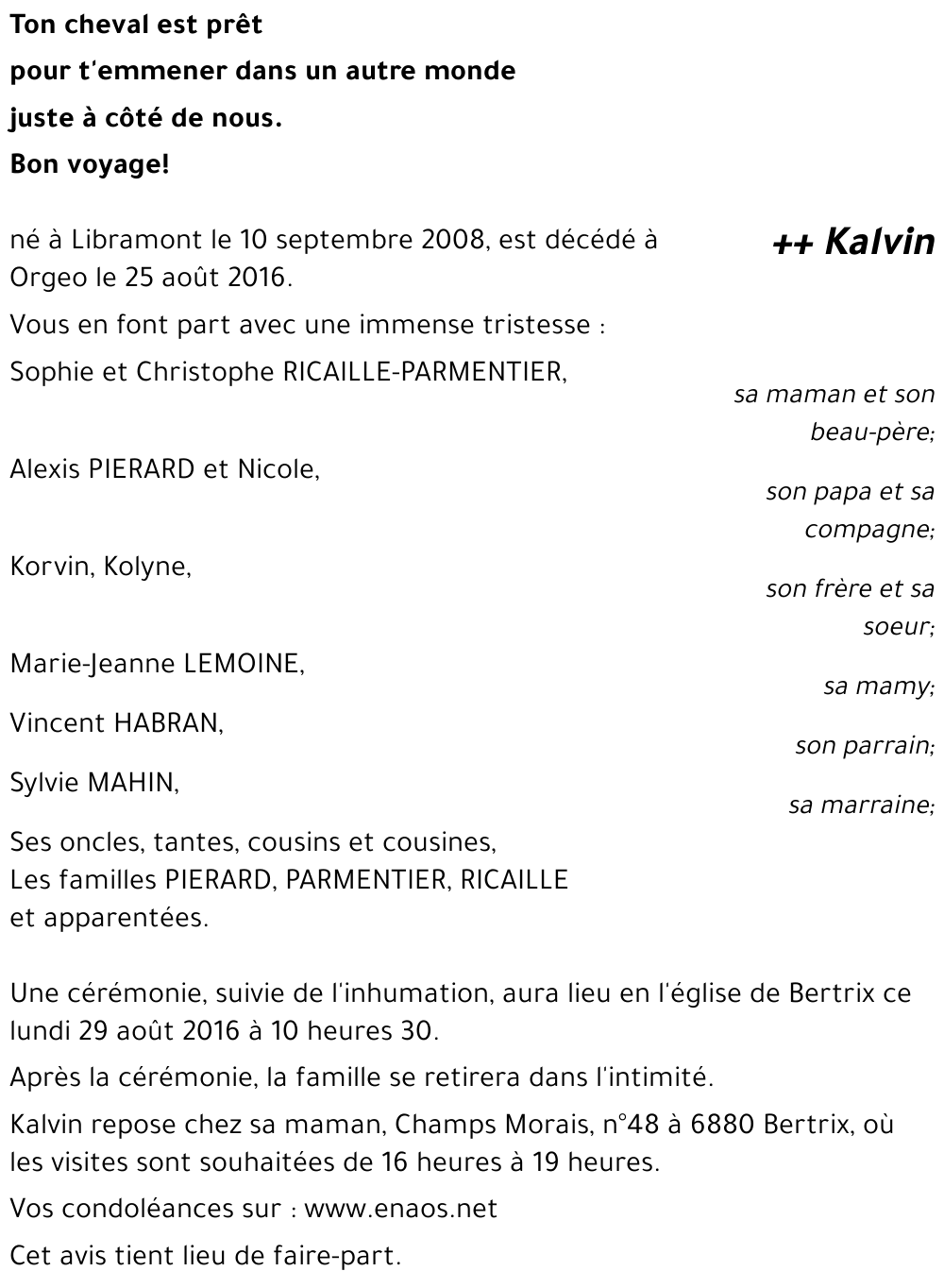Kalvin PIERARD