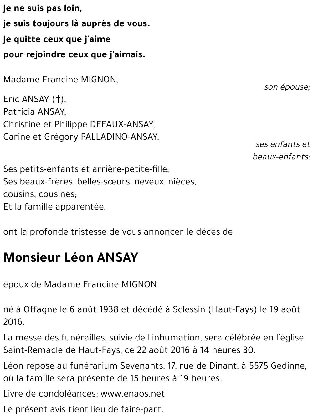 Léon ANSAY