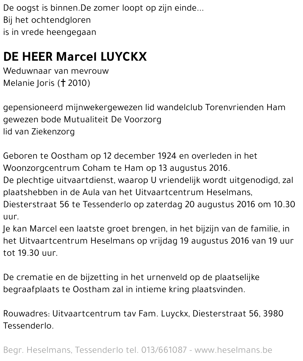 Marcel Luyckx