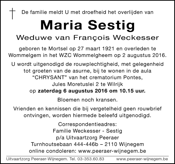 Maria Sestig