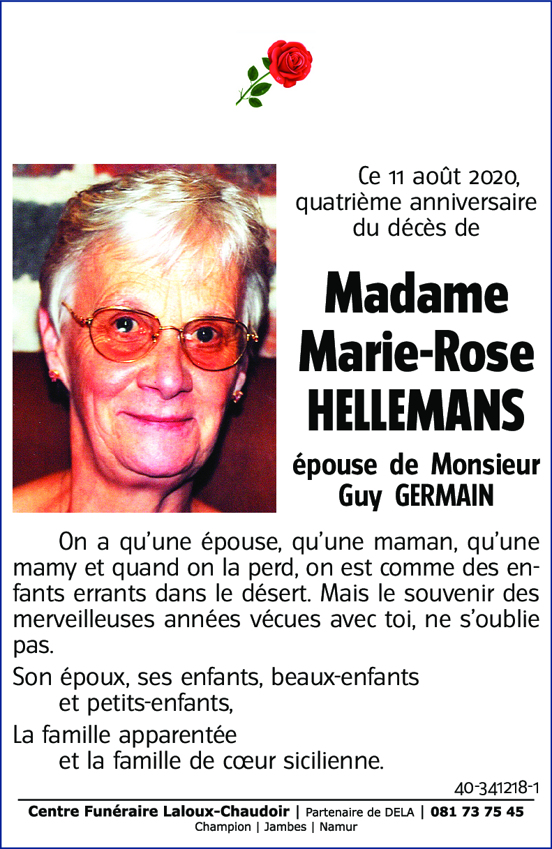 Marie-rose HELLEMANS