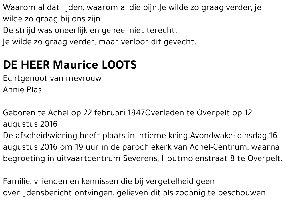 Maurice Loots