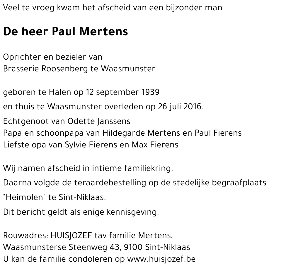 Paul Mertens