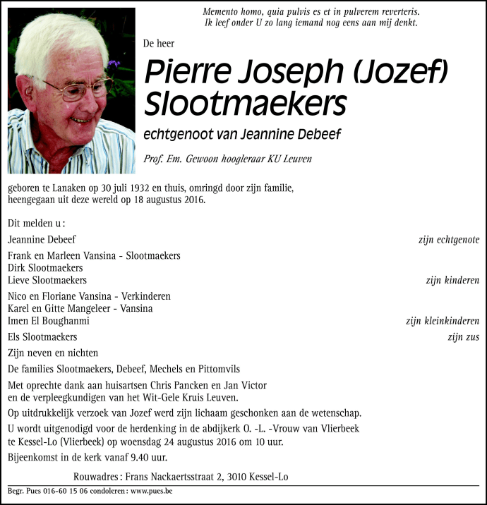 Pierre Slootmaekers