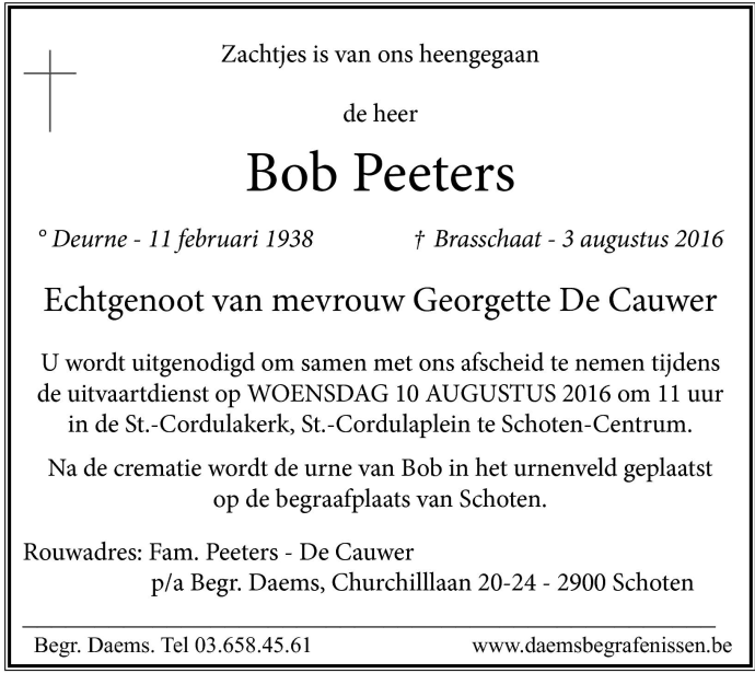 Robert Peeters