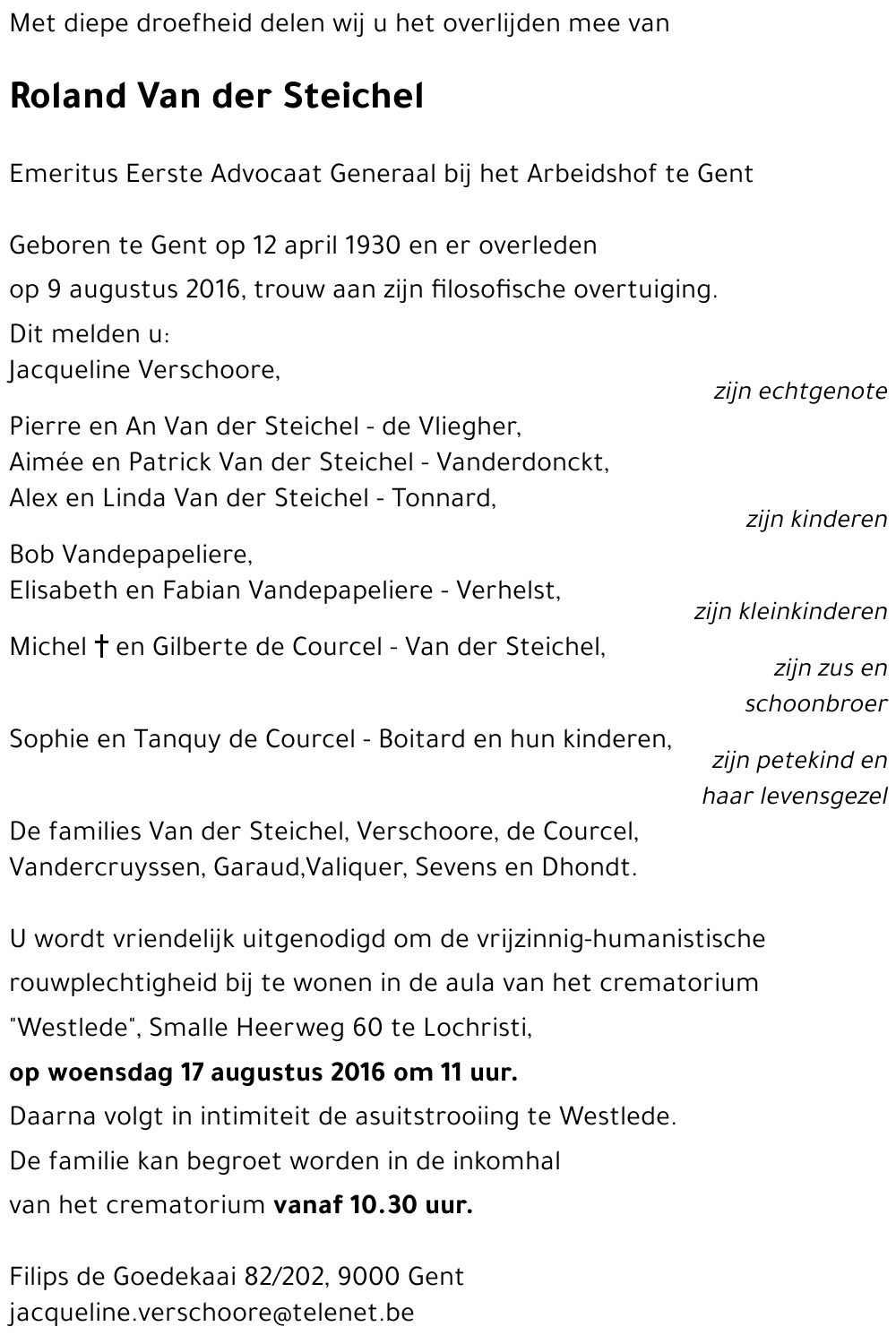 Roland Van der Steichel