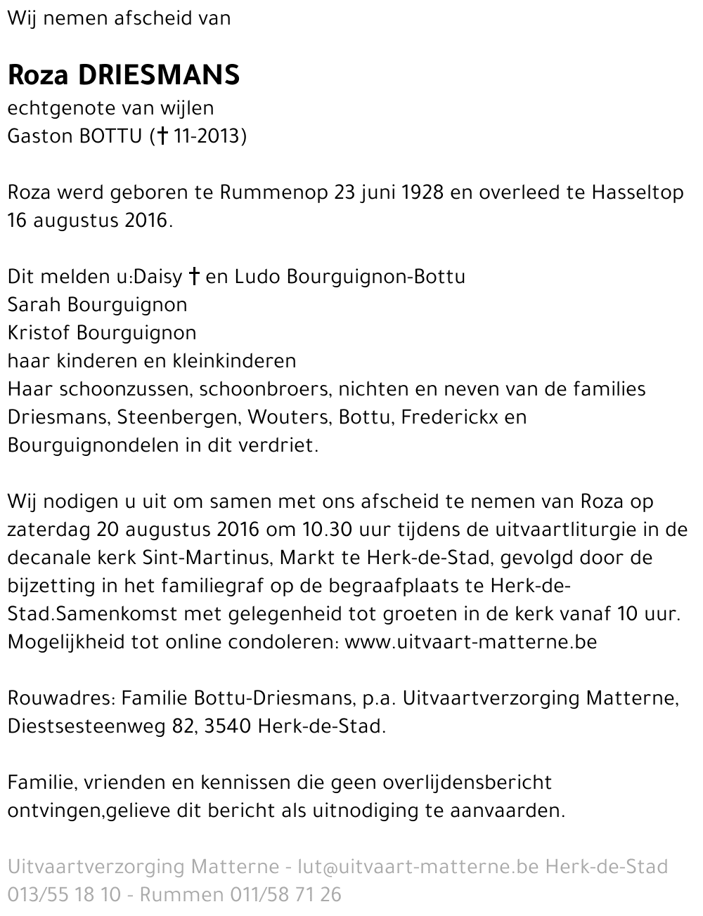 Roza Driesmans